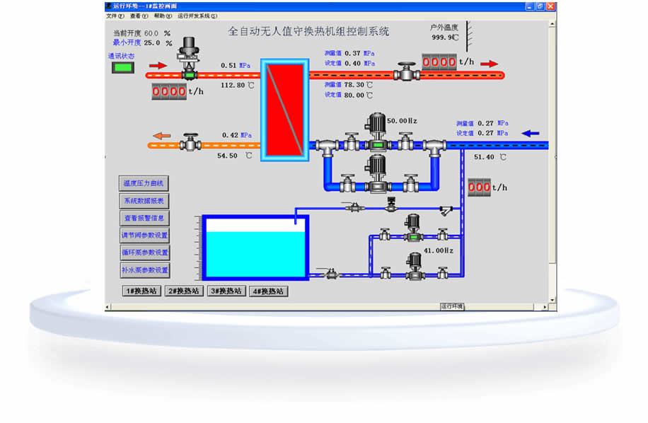 換熱機(jī)組PLC控制系統(tǒng)